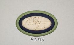 General Lee, General Grant Civil War Commanders Autographs Framed Display JSA