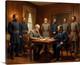 General Lee Surenders At Appomattox Court House Canvas Wrap Civil War Art