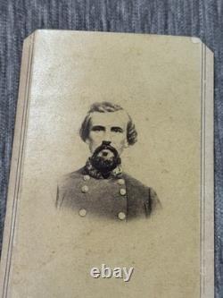 General Nathan Bedford Forrest Civil War Confederate CDV Photo Soldier