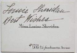 General Philip Sheridan Union General Civil War Autograph''Rare'' + CO-SIGNER