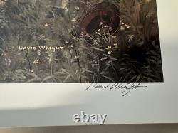 General Robert E Lee On Traveller DAVID WRIGHT Civil War Print Limited Ed Signed