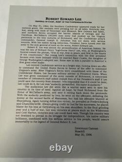 General Robert E Lee On Traveller DAVID WRIGHT Civil War Print Limited Ed Signed