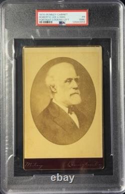 General Robert E. Lee Original Cabinet Card Miley Photo PSA Civil War
