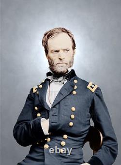 General Sherman Color Tinted Civil photo War 07136