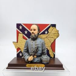 General Stonewall Jackson Bust Statue Sculpture Confederate Civil War 6 by 7
