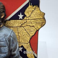 General Stonewall Jackson Bust Statue Sculpture Confederate Civil War 6 by 7