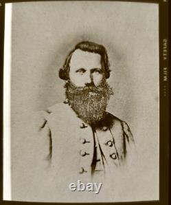 General Stuart US Cavalry Commander Civil War withRobert E Lee Negative Photo Film