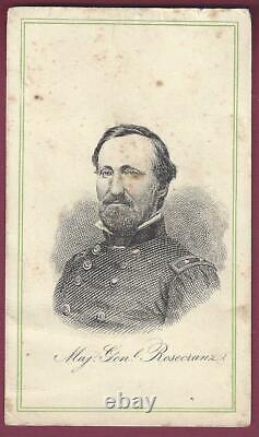 General William S. Rosecrans Civil War CDV