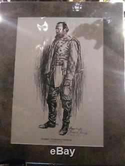 George I. Parrish Set Of Six Civil War Generals. Signed and numbered, Collector