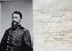 George Stoneman Civil War Union Major General Cavalry Commander Autograph'rare