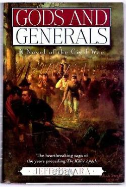 Gods and Generals (Civil War) by Jeff Shaara Hand Signed 1st Ed