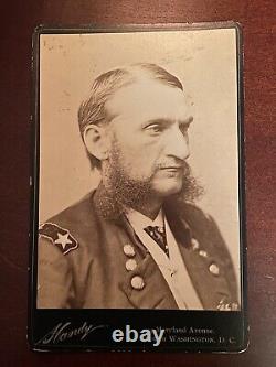 Handy Cabinet Card Civil War General Judson Kilpatrick
