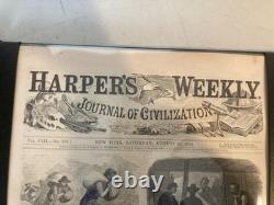 Harper's Wkly CIVIL War Paper January 21, 1865 Original General Butler's Dutch
