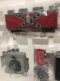 Hawthorne Village Civil War General Robert E. Lee Confederate Express Train Set