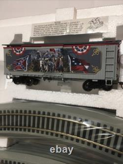 Hawthorne Village Civil War General Robert E. Lee Confederate Express Train Set