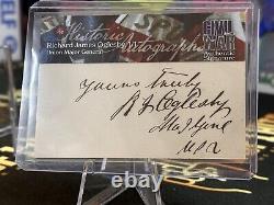 Historic Autographs Civil War Union Major General Richard Oglesby Cut Auto 1/1