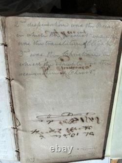 History of the Bible textbook owned and signed by Civil War General S. R. Gist