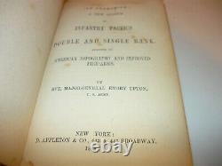 Infantry Tactics Double And Single Rank, General E. Upton, 1868, CIVIL War