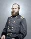 James Garfield General President Union Color Tinted Photo Civil War 00949