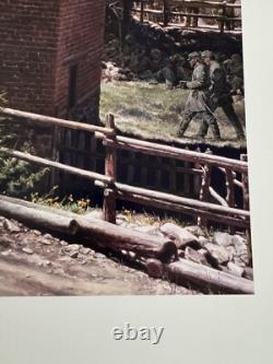 John Paul Strain General Lee Is Near Collectible Civil War Print COA