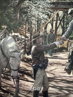 John Paul Strain General Lee Is Near Collectible Civil War Print COA