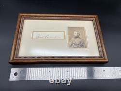 John Rawlins Union Major General Secretary of War Grant Civil War Cut Autograph