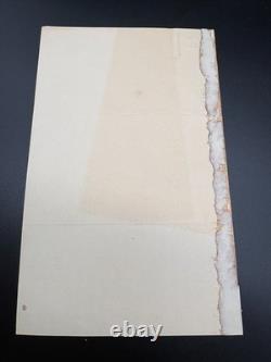 Joseph K Mansfield Autograph Letter Civil War Union General KIA Antietam Battle