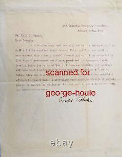 Joseph Wheeler Letter Signed + Photograph CIVIL War General Gen Hull