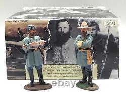 King & Country CIVIL War Generals Stonewall Jackson And James Longstreet Cw057