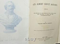 LIFE GENERAL A. S. JOHNSTON William Johnston HISTORY 1st Edition CIVIL WAR 1878