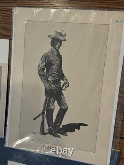 LOT 30 ORIG CIVIL WAR 1860s US CFA STEEL PLATE PRINT GENERALS WAR SLAVES 19th C