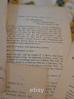 LOT OF 10 1863-1865 War Department CIVIL WAR General Orders each 1 TO 7 Pages