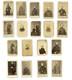 Large Lot Of Civil War Generals / 1860s Cdv Soldier Photos