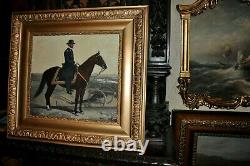 Large Vintage Horse mounted Union Civil War General Sherman