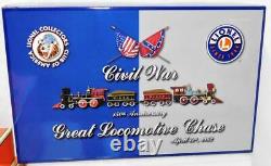 Lionel 6-58507 LCCA Ltd Ed Great Train Chase Set 2 Civil War Locos General Steam