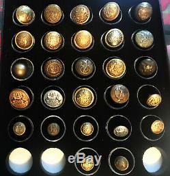 Lot of 27 Civil War Buttons CSA, Union Infantry, Union General Staff, Navy