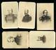 Lot Of Original 1860s Cdvs Of Civil War Figures / Soldiers / Generals Photo
