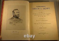 MAJOR GENERAL HIRAM G. BERRY 1899 1st Civil War Inscribed by Chas. Hamlin Maine