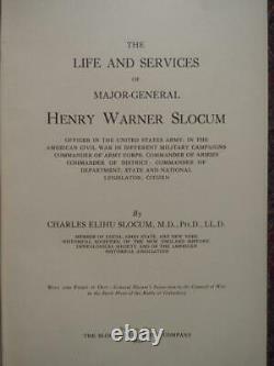 Major General Henry Warner Slocum 1913 First Edition CIVIL War Illustrated