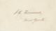 Major-general John Charles Fr&eacute;mont-historical Signed Page (civil War General.)