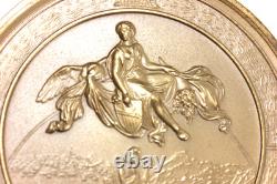 Major General Ulysses S. Grant Civil War Bronze Medal Mich. Veteran's Estate