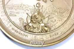 Major General Ulysses S. Grant Civil War Bronze Medal Mich. Veteran's Estate