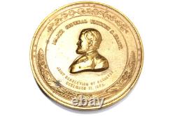 Major General Ulysses S. Grant Civil War Bronze Medal Mich. Veteran's Estate