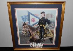 Michael Gnatek General Joshua Lawrence Chamerlain signed framed print Civil War