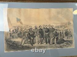 Military CIVIL War 1861 Jefferson Davis Generals Of The Confederate Army