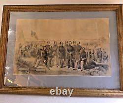 Military CIVIL War 1861 Jefferson Davis Generals Of The Confederate Army