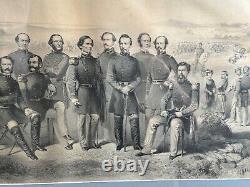 Military CIVIL War 1861 Jefferson Davis Generals Of The Confederate Army