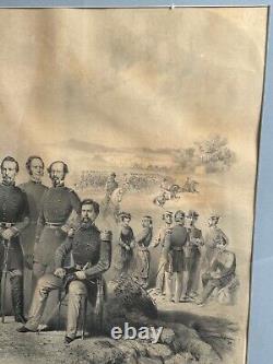 Military CIVIL War 1861 Jefferson Davis Generals Of The Confederate Army