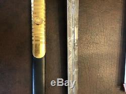 Mint Ames Model 1834 Officer Sword For General Staff Civil War