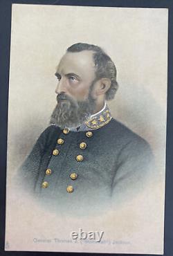 Mint USA Picture Postcard Civil War General Thomas Stonewall Jackson